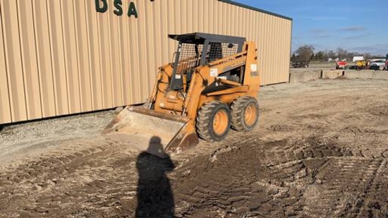 Case 1845C Rubber Tired Skid Loader,