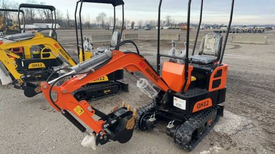 2023 AGT QH12 Mini Excavator,