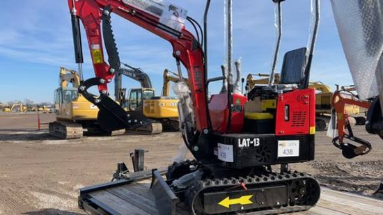 2024 Lanty LAT-13 Mini Excavator,