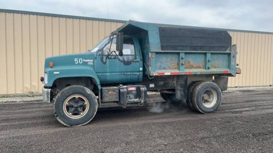 1990 GMC Top Kick Dump Truck,