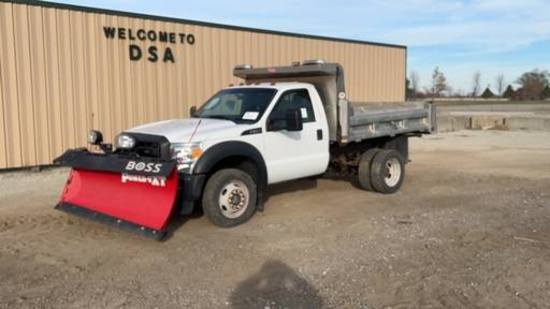 2015 Ford F550XL Super Duty Contractors Dump Truck