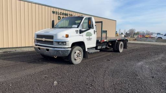 2005 Chevrolet C4500 Flatbed Truck,