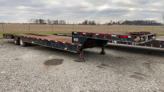 1989 Trail King Dove Tail Trailer,