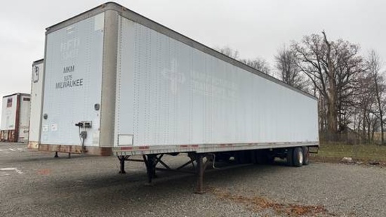 1998 Wabash 53' Van Trailer,