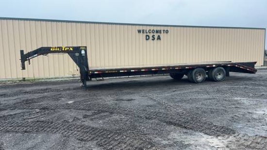 2008 Big Tex 24'+5' Gooseneck Trailer