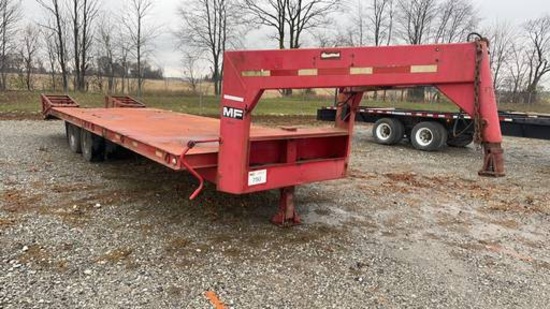 1979 Redi Haul 24' Gooseneck Trailer,