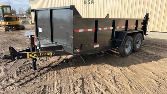 2023 Kaufman 14' 15,000# Dump Trailer,