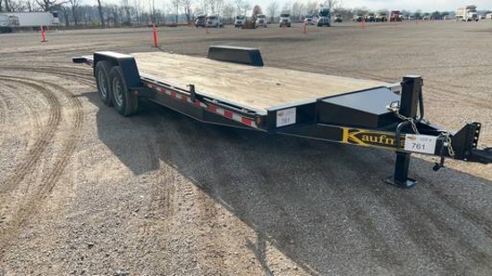 2023 Kaufman 22 15000 Tilt Top Trailer Heavy Construction Equipment Construction Trailers 1792