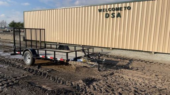 2023 Kaufman 12' 3,000# Tag Trailer,