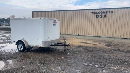 2018 Cargo Mate Single Axle Enclosed Trailer,