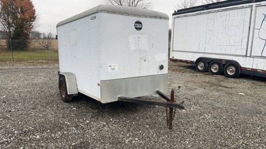 1999 Wells Cargo WC20 Enclosed Trailer,