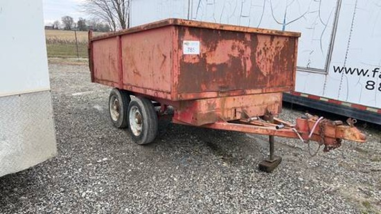 1991 ASM 9089 Dump Trailer,