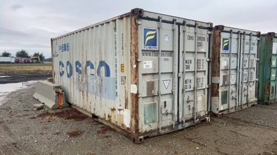 20' Steel Shipping Container,