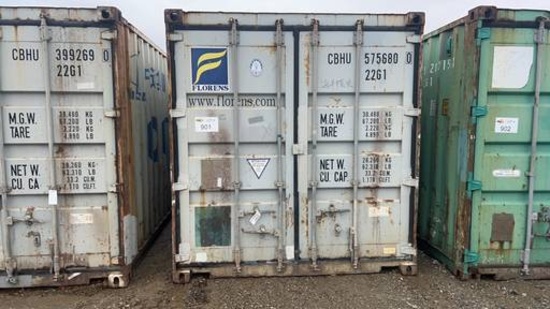 20' Steel Shipping Container,