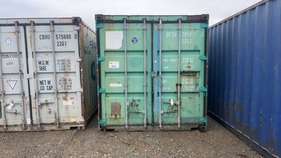 20' Steel Shipping Container,