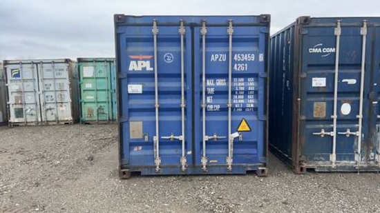 40' Steel Shipping Container,