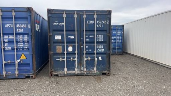 40' Steel Shipping Container,