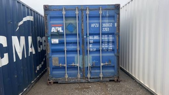 20' Steel Shipping Container,