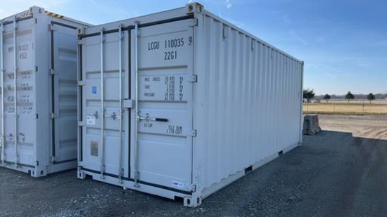 20' Steel Shipping Container,
