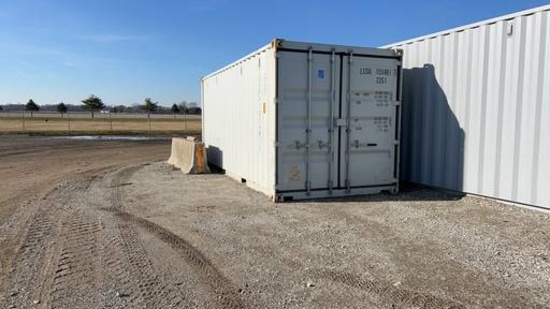 20' Steel Shipping Container,
