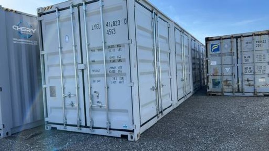 40' Steel Shipping Container,