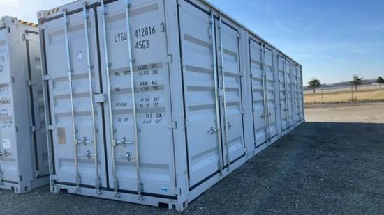 40' Steel Shipping Container,