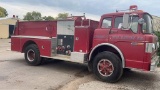 1980 Ford 8000 Pumper Fire Truck,