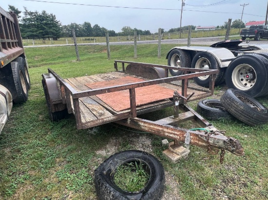 1999 Blue 12' Tag Trailer,