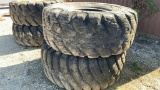 (2) 29.5-29 Loader/Scraper Tires