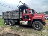 1989 Mack R690ST Dump Truck,
