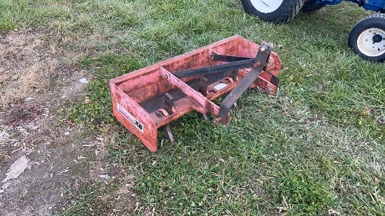 King Kutter XB 3 Point Attach Grader Box