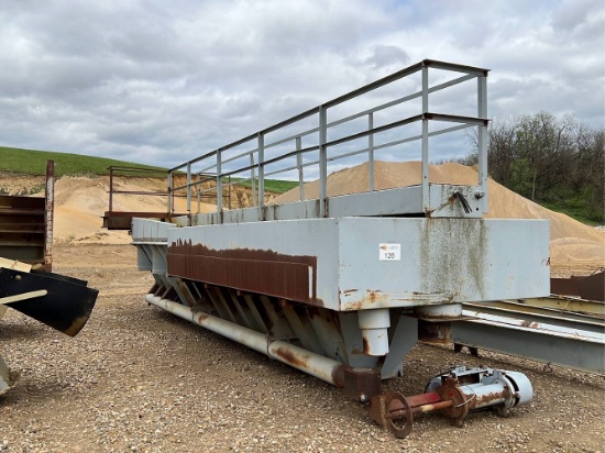8’ x 28’ Eagle Works Sand Classifier, 8 Cells