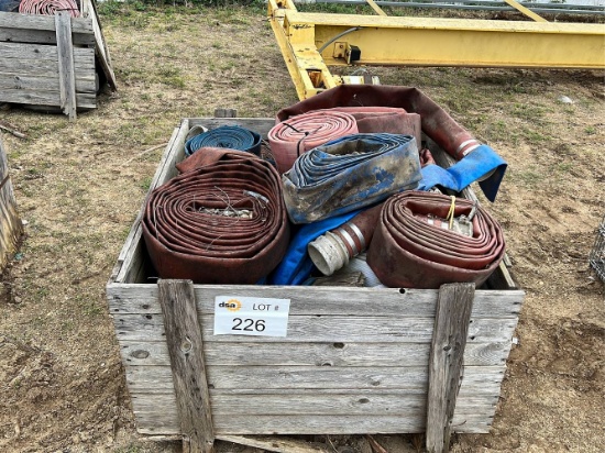 Assorted 2", 3", 4" Water Hoses