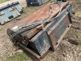 Skid Loader Broom Attachment