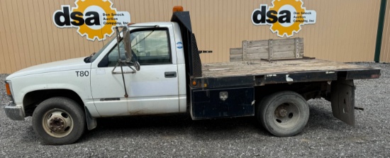 2000 Chevrolet 3500 Flatbed Truck