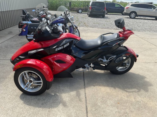 2009 Can Am Spyder Motorcycle