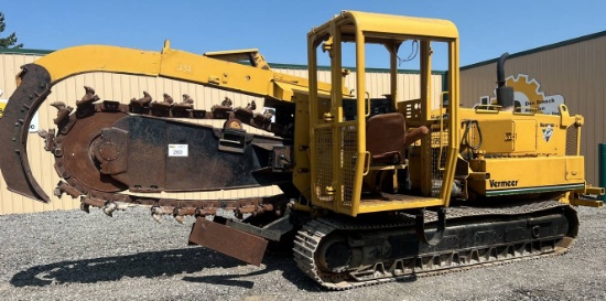 Vermeer T655TR Crawler Trencher,