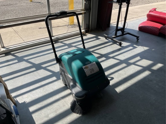 Tennant 3610 24" Electric Walk Behind Commercial Floor Sweeper