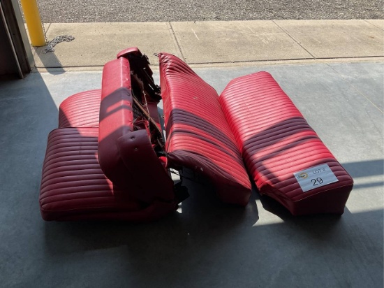 55 Chevy Split Bench Leather Seats