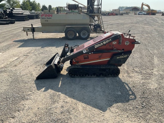 Ditch Witch SK500 Walk Behind Track Skid Loader