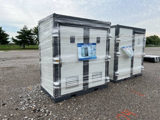 Unused Bastone Mobile Container Toilets