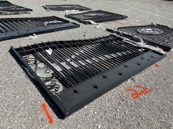 Unused 20' Star Metal Gates