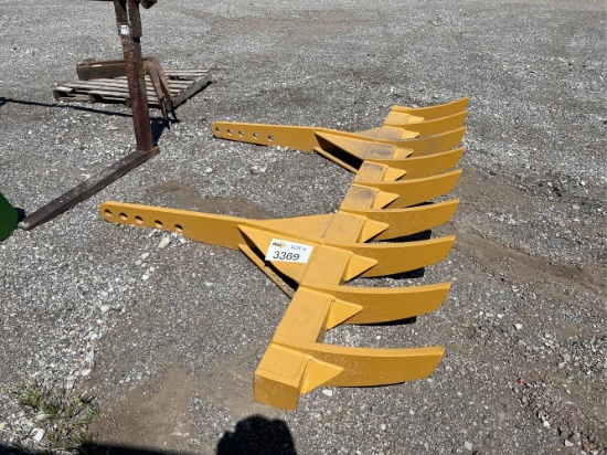 10' Crawler Tractor Root Rake