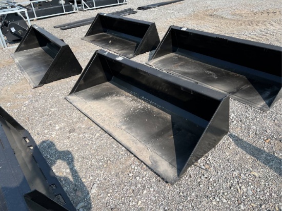 Unused 72" Swict Skid Loader Bucket