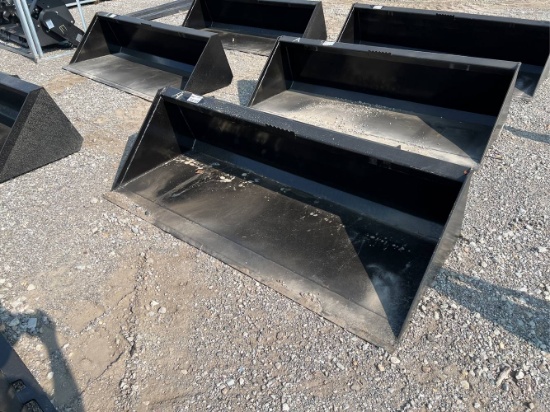 Unused 72" Swict Skid Loader Bucket