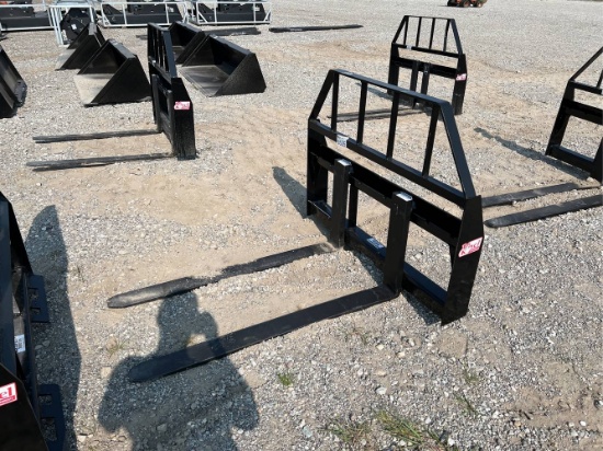 Unused 48" Kivel 2000# Pallet Forks