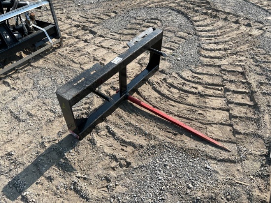 Unused Kivel Hay Bale Skid Loader Mover