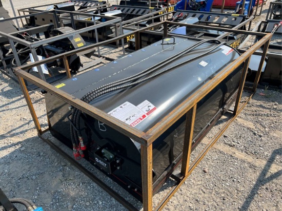 Unused AGT Skid Loader Broom Bucket