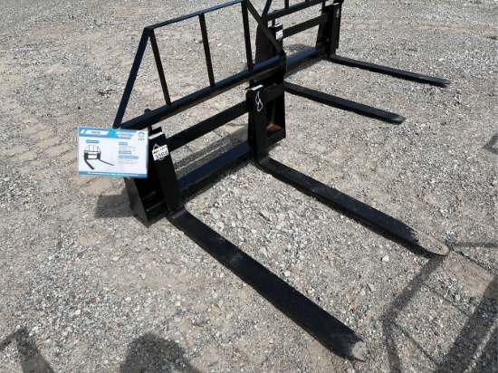 Unused 48" Skid Loader Pallet Forks