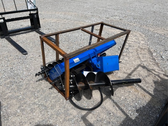 Unused AGT Skid Loader Auger 6", 12", 14" Auger Bits